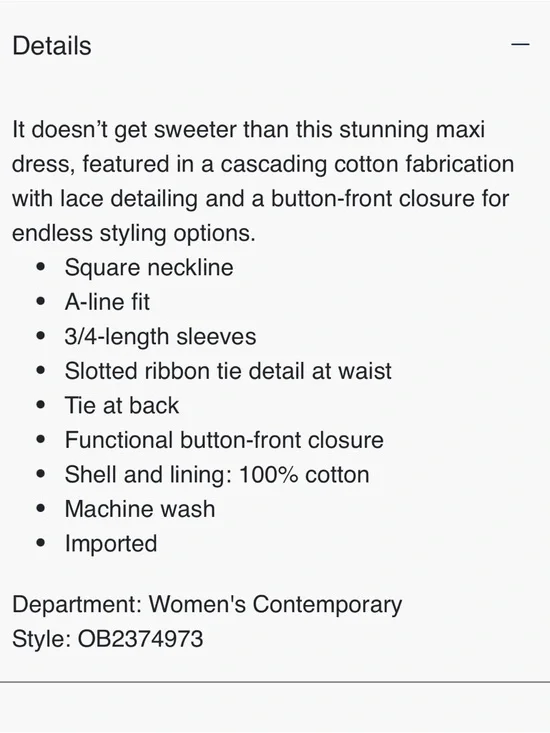 Free People Morning Meadows Maxi Dress ❤️gorgeous! NWT, sz sm - Picture 5 of 5